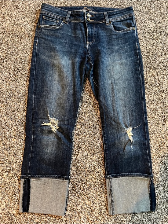 Kut from the Kloth Denim - Kut from the Kloth Cropped Cuffed Jeans Capri